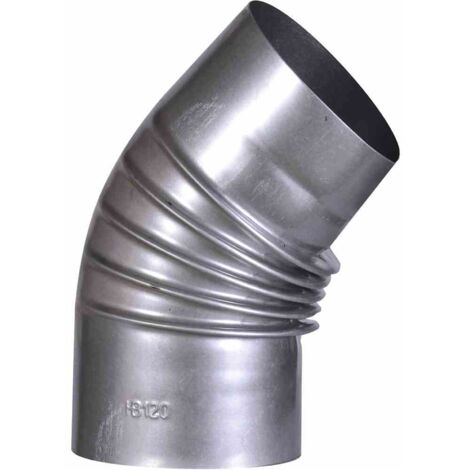 Ofenrohrbogen 45° FAL Ø 130 mm ohne Tür