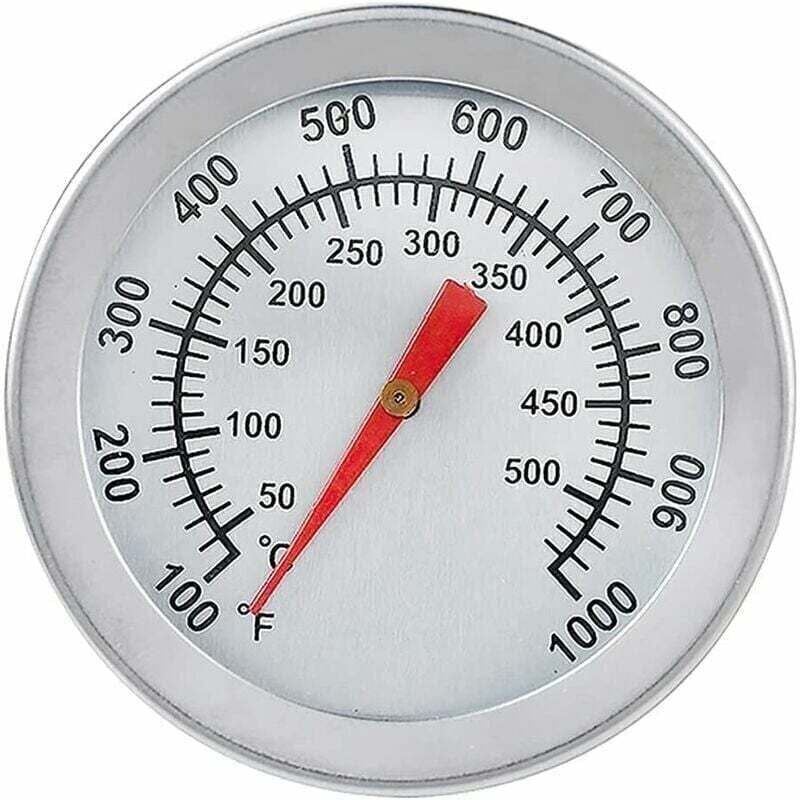 Image of XVX - Ofenthermometer aus Edelstahl, max. 500 °C/1000 °f, für Backofen, Pizzaofen