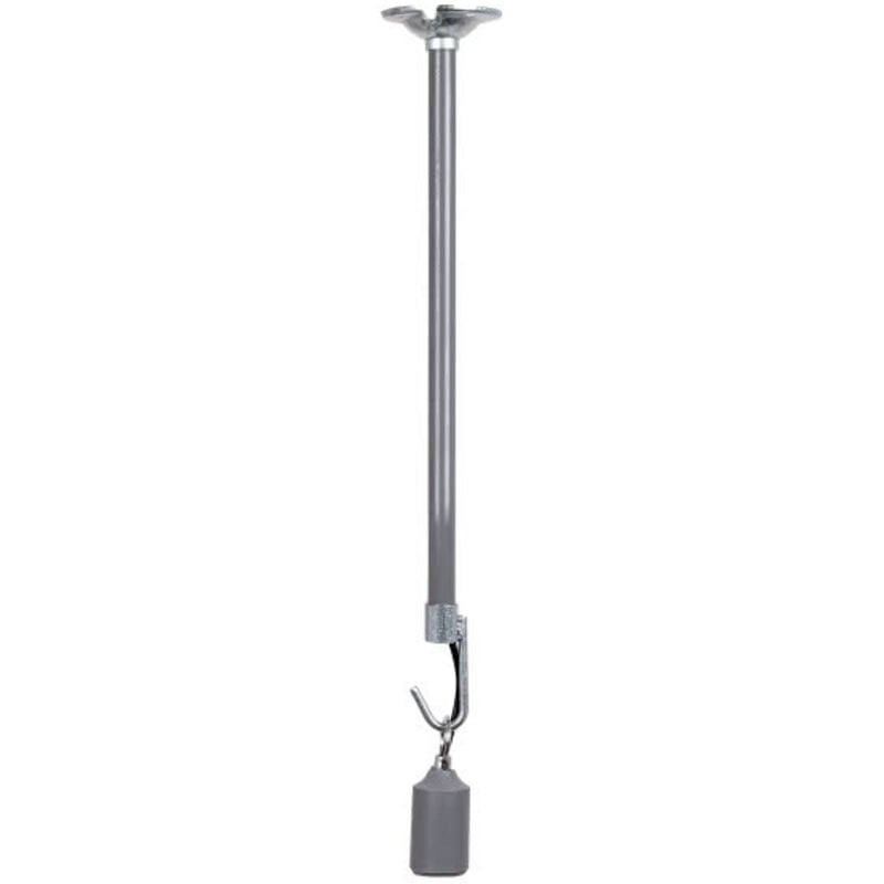 

Fabrilamp - Colgante para campana gancho gris 51xD8,5 - Gris