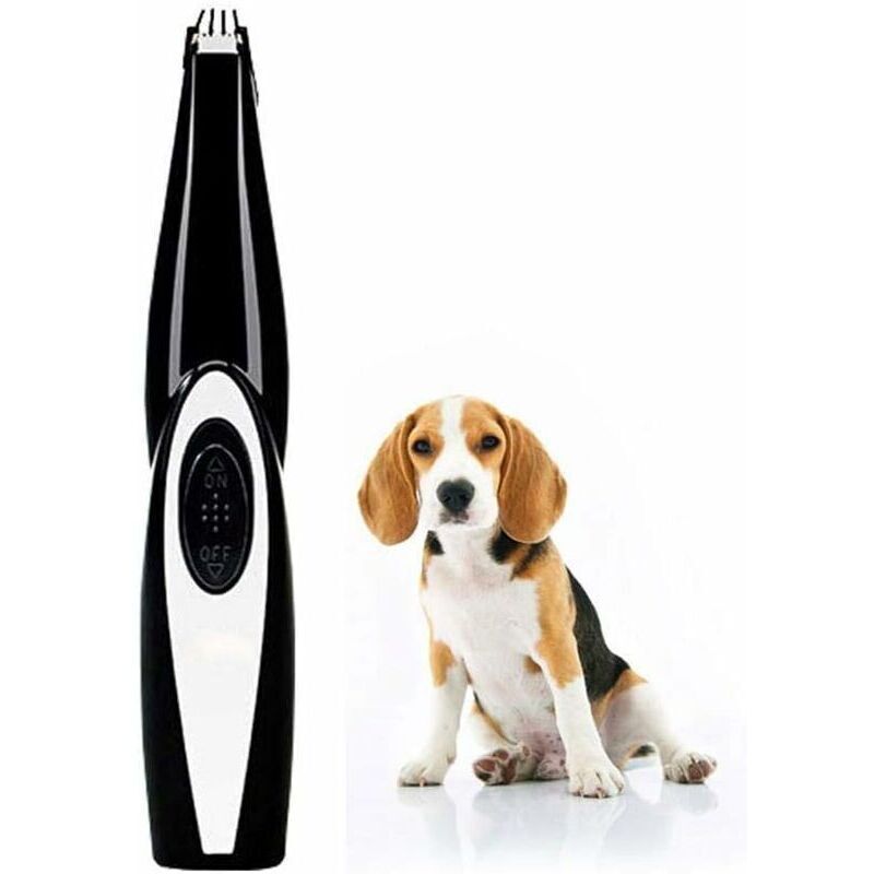Xisrens Schwarz Oferta Relámpago: Cortapelos Eléctrico Para Mascotas, Recargable Por Usb, Inalámbrico, Pequeño Para Perros, Gatos, Patas, Orejas Y Cara.