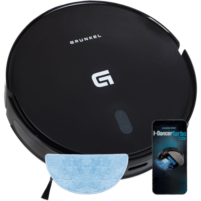 Robot aspirador de 45W con navegación laser, 5000pa de potencia