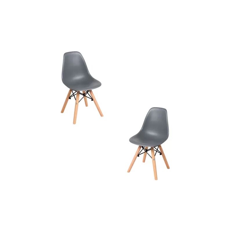 

Ofertas Límite - Pack 2 Sillas Tower Kid (Infantil) - Gris oscuro