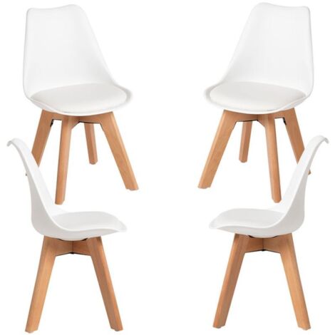Ofertas Límite - Pack 4 Sillas Synk Kid (Infantil) - Blanco