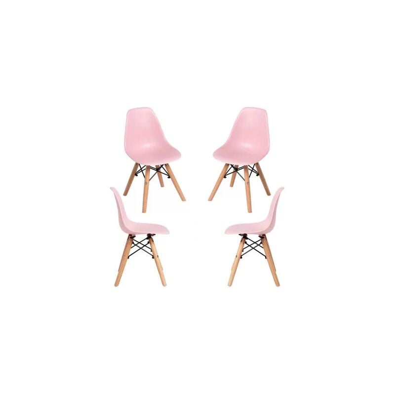 

Ofertas Límite - Pack 4 Sillas Tower Kid (Infantil) - Rosa