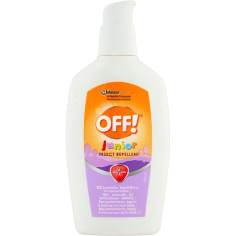 ¡OFF Junior - Gel repelente de mosquitos, 100 ml - Sin perfume ni colorantes
