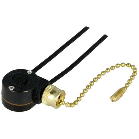 Off-on 3a/250vac Pull Chain Switch Cs20-5220aaa-a Output Cs20-5220aa-a Output Wires