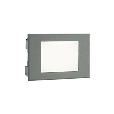 Offene vertiefte 3W Led 4000K Graphitsteckerlinie