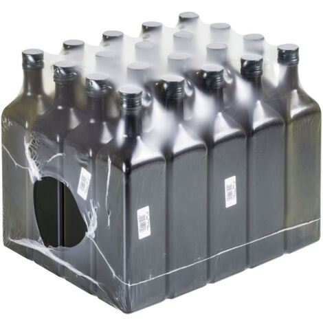 Offerta 20 pezzi Bottiglia Marasca 1 Lt per olio in vetro con tappo STI