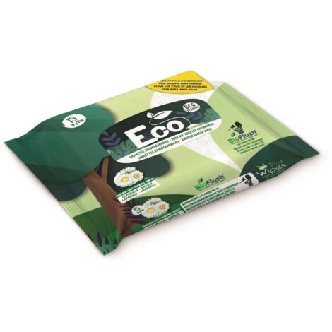 OFFERTA 24 Confezioni da 15 Salviette cad. umidificate Eco Camomilla per occhi e orecchie
