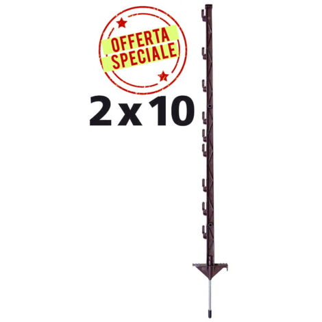 OFFERTA SPECIALE Duopack Picchetto Vario terra 1,00m - 2x10 pezzi