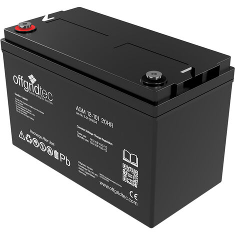 Offgridtec Solarbatterie (122 Ah, 12 V)