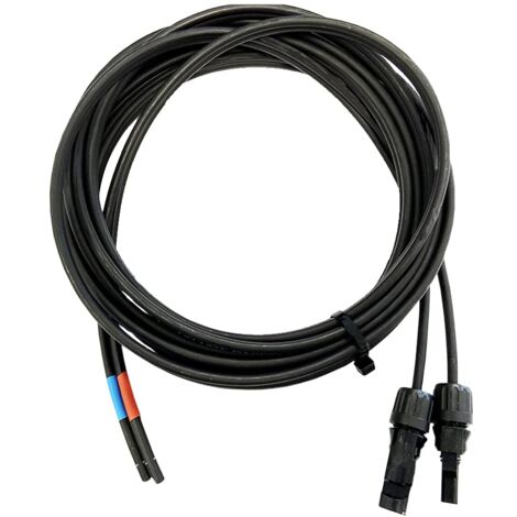 Offgridtec - Cavo di collegamento professionale, 10 m, 4 mm², modulo solare per regolatore di carica solare