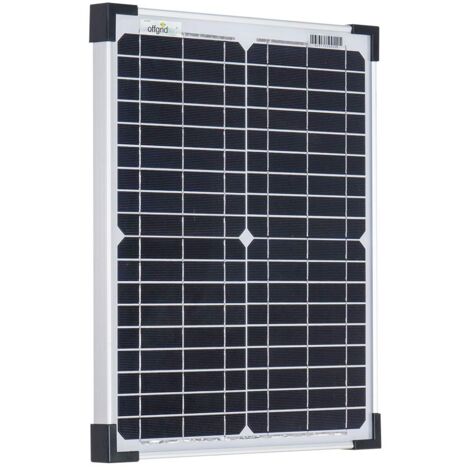 Offgridtec Mono pannello solare/cella, 12 V, 20 W, 001560