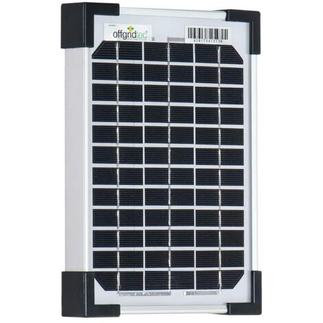 Offgridtec Pannello solare mono 130 W 20 V Black Frame V2