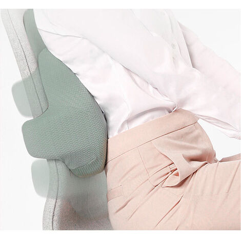 Office Chair Lumbar Pillow Backrest Soft Bag