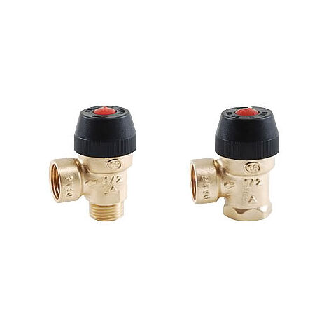 Officine Rigamonti - Valvola Di Sicurezza 3 Bar Maschio/Femmina 1/2"