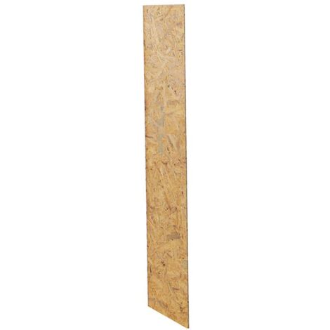 OFFICLICK étagère en métal sans vis (200x30x0cm) OSB
