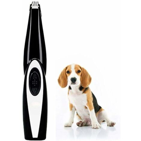 Offre à durée limitée : tondeuse électrique pour animaux, rechargeable par USB, sans fil, petite tondeuse à poils pour chiens, chats, pattes, oreilles et visage.-AquaForge