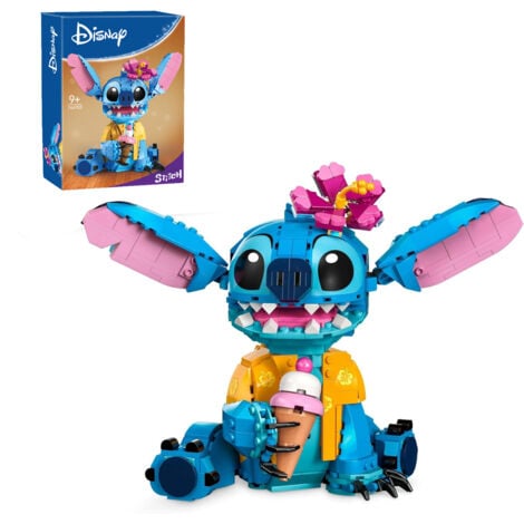 UNION Offre spéciale Stitch, Jouet de Construction pour Enfants, Set avec Cornet de Glace, Figurine à Construire, Idée Cadeau pour Les Filles et Garçons Dès 9 Ans Fans du Célèbre Film Lilo et Stitch 43249