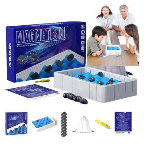 Offres spéciales Jeux d'échecs magnétiques portables, jeux de stratégie pour enfants et adultes, jeux de fête amusants en famille, jeux de société magnétiques multijoueurs, 2024