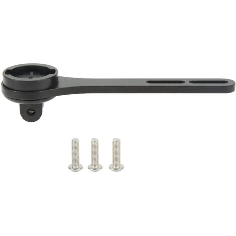 Offset-Fahrradcomputerhalterung aus einteiligem Aluminiumlegierungsmaterial, kompatibel mit Fahrrädern des Typs Bryton.