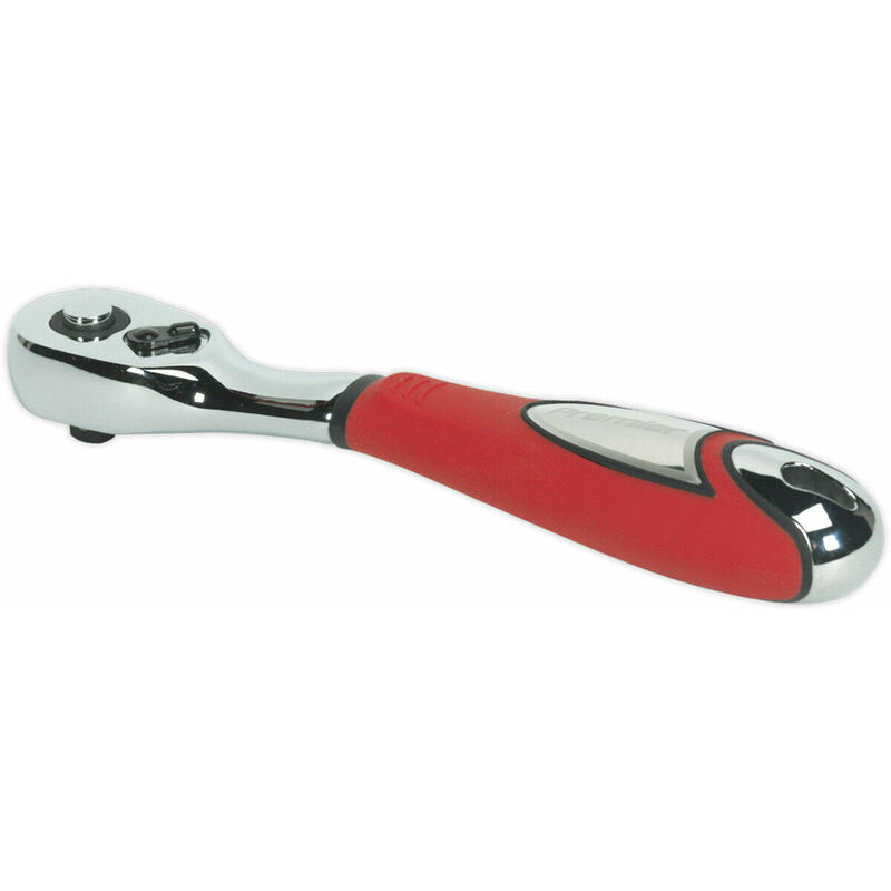 Offset Ratchet Wrench - 1/4' Sq Drive - Flip Reverse - 72-Tooth - Quick Release