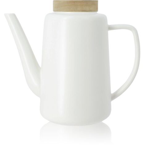 Ogo Théière Enzo porcelaine blanche 1,2L