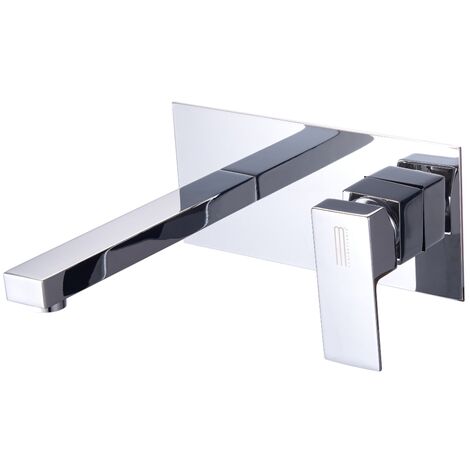 Ogomondo miscelatore ad incasso per lavabo purple colore cromo lucido bagno casa confezione 1
