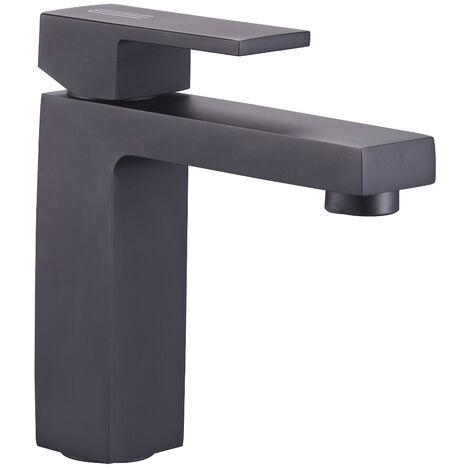Ogomondo miscelatore rubinetto per lavabo purple colore nero black bagno casa confezione 1