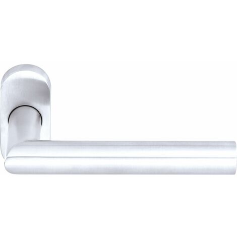 OGRO Drückerlochteil PREMIUM 8906/6621 - mit Rosette, Alu silber eloxiert