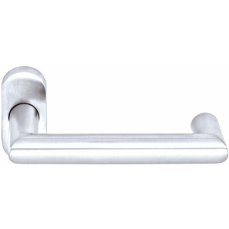 OGRO Drückerlochteil PREMIUM 8907 FS/6621 - mit Rosette, Alu silber eloxiert