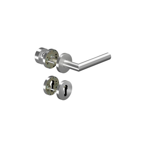 Ogro Ros.-Wechselgrt. Pure Kl. 3 L-Form 8906/6501/6612/3020N, Edelstahl, PZ, LS