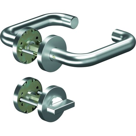 Ogro Rosettengarnitur Pure Kl. 3 U-Form 8100/6501/6612, Alu F1, WC