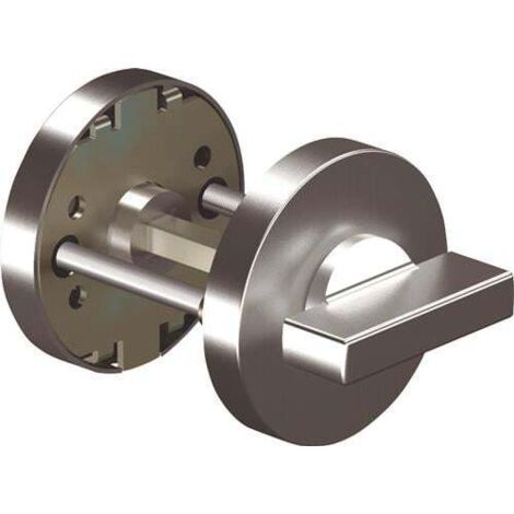 OGRO Schlüsselrosette 7122 WC ER VA ER Schildst.9mm WC rd - 90055000282