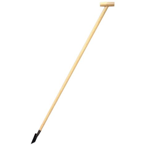 OGROD Binette à lame large manche long avec poignée en T en bois de frêne FSC