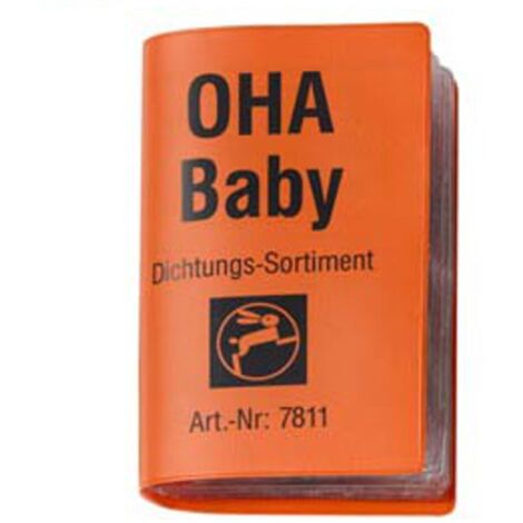 OHA BABY Dichtungssortiment, mit 84 Stück, 19 Sorten, Haas 7811