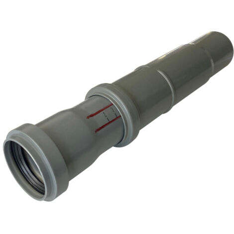 OHA-HT-Tube télescopique DN 50