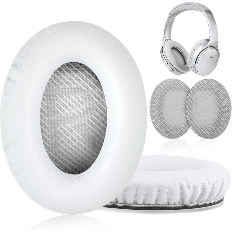 Image of Ohrpolster für Bose QuietComfort Kopfhörer – QC35/QC25/QC15/AE2 Weiß