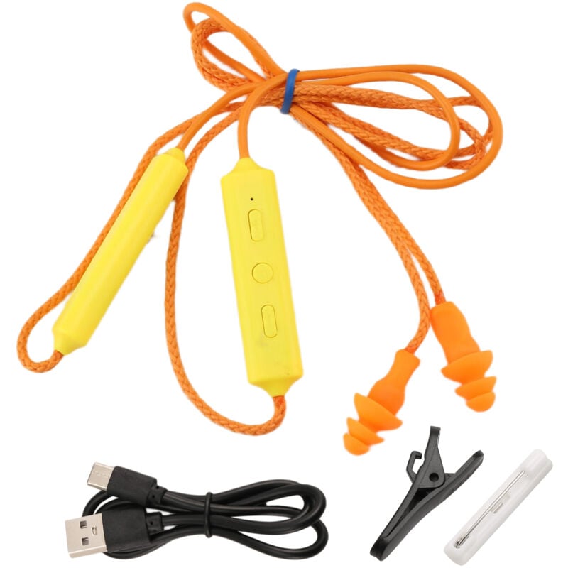 Image of Ohrstöpsel Bluetooth-Kopfhörer für die Arbeit, Lärmdämpfung, Gehörschutz, Baustellen, Laute Orte B