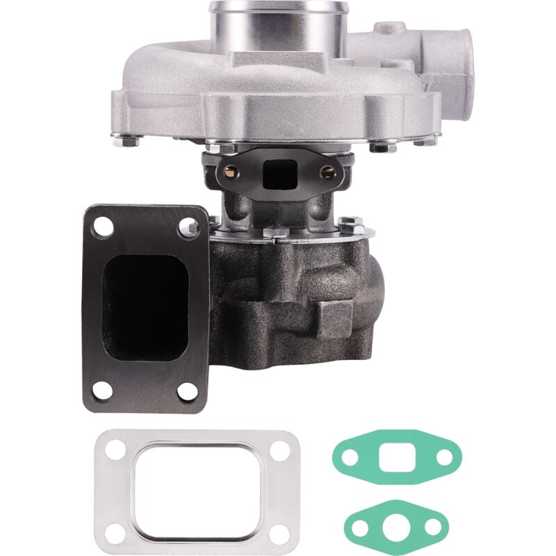 Image of Oil Cooled Turbo T04e TURBOCOMPRESSORE CON GUARNIZIONI KIT for PEUGOET A/R: .5