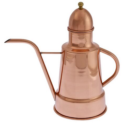 Oil Dispenser, Ölflasche aus Kupfer und Messing, Liter:1 Liter