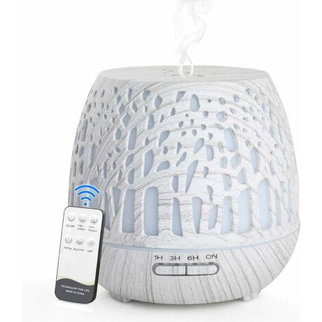 Essential Oil Diffuser Humidifier For Home: 400ml Aromatherapy Diffusers