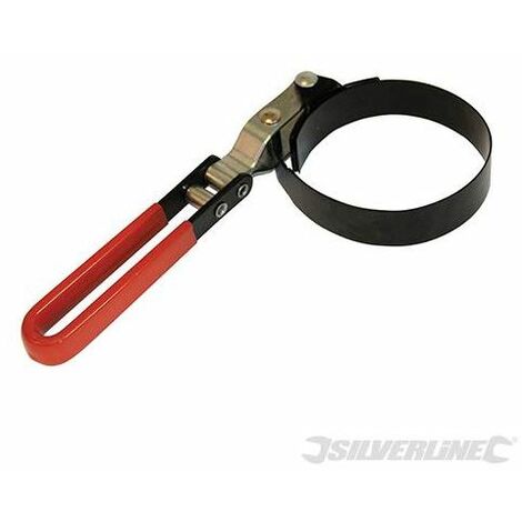 Silverline 258878 Metal Band Oil Filter Wrench 110mm 45 Dia