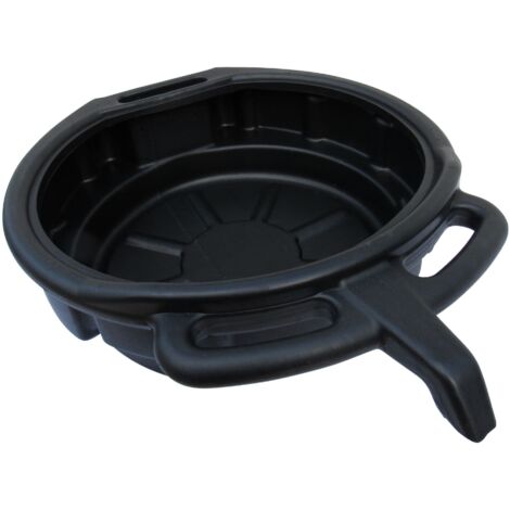 Oil Gearbox Fuel Drain Pan 15L (Drip Bucket Catch Tray Container Vehicle Service)