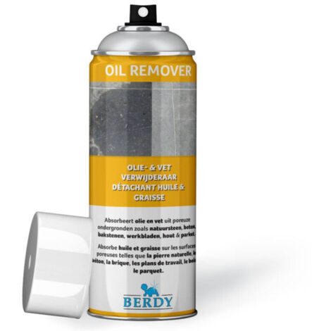 Oil Remover - Détachant huile et graisse - Berdy - 0,2 L - Aérosol