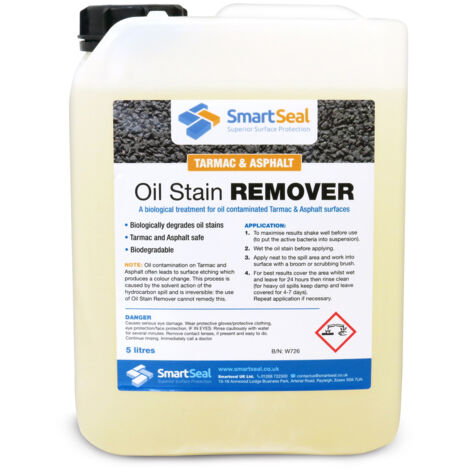 Oil Remover (Tarmac & Asphalt) - 5 Litres