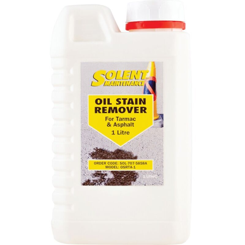 Solent - Maintenance OSRTA-1 Oil Stain Remover Tarmac & Asphalt 1LTR