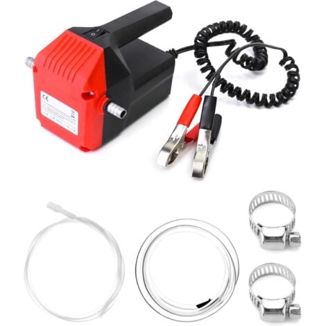 Oil Suction Pump, 12V 60W Suction Pump, Diesel Pump, Fuel Pumps for Car and Engine, Boat, Truck, RV