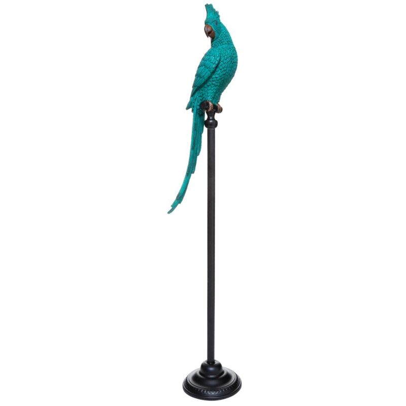 Atmosphera - Statuette oiseau Cuba bleu H117cm créateur d'intérieur