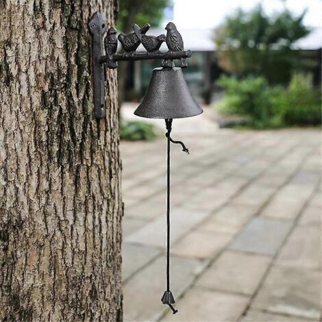 Oiseaux en métal, décoration extérieure vintage, décoration rustique pour jardin, comme sur la photo